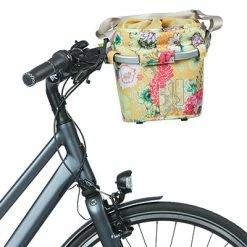 Panier Guidon Jaune 15L Compatible Klickfix Bloom CarryAll Basil -Bike Boutique de vente panier guidon jaune 15l compatible klickfix bloom carryall basil full 5
