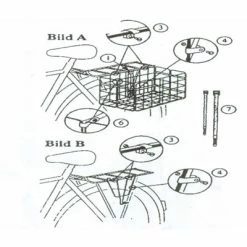 Brandless Panier Latéral Pliable Sur Porte Bagage Vélo -Bike Boutique de vente panier lateral pliable sur porte bagage velo full 4