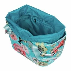 Panier Vélo Arrière Bloom Field 22L Bleu Fleuri Carry All Basil -Bike Boutique de vente panier velo arriere bloom field 22l bleu fleuri carry all basil full 3