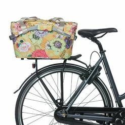 Panier Vélo Arrière Bloom Field 22L Jaune Fleuri Carry All Basil -Bike Boutique de vente panier velo arriere bloom field 22l jaune fleuri carry all basil full 4