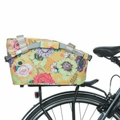 Panier Vélo Arrière Bloom Field 22L Jaune Fleuri Carry All Basil -Bike Boutique de vente panier velo arriere bloom field 22l jaune fleuri carry all basil full 5