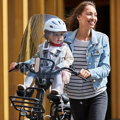 Pare-brise Teinté Pour Siège Vélo Enfant Urban Iki Gris 2 Pare-brise Teinté Pour Siège Vélo Enfant Urban Iki Gris – Image 2
