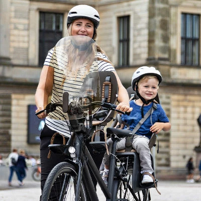 Pare-brise Teinté Pour Siège Vélo Enfant Urban Iki Marron 3 Pare-brise Teinté Pour Siège Vélo Enfant Urban Iki Marron – Image 3
