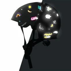 Planche De Stickers Réfléchissants Grand Format Rainette -Bike Boutique de vente planche de stickers reflechissants grand format rainette full 5