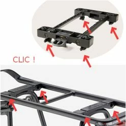 Plaque D'adaptation Snapit Sur Porte Bagage Racktime -Bike Boutique de vente plaque d adaptation snapit sur porte bagage racktime full 6