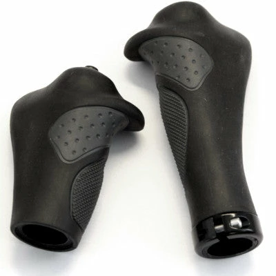 Poignées Pour Vélo 135/92 Mm Triple Densité Et Ergonomiques XLC 2 Poignées Pour Vélo 135/92 Mm Triple Densité Et Ergonomiques XLC – Image 2