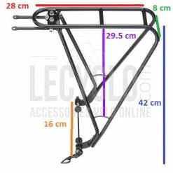 Porte-bagage Arrière De Vélo 28 Pouces TUBUS - DISCO -Bike Boutique de vente porte bagage arriere de velo 28 pouces tubus disco full 3