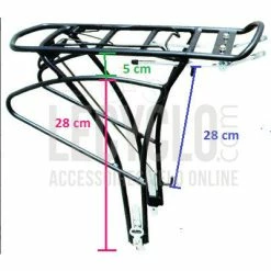 Monz Porte Bagage Arrière Pour Vélo De 24 à 28 Pouces -Bike Boutique de vente porte bagage arriere pour velo de 24 a 28 pouces full 4