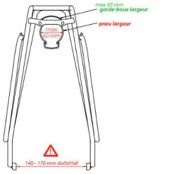 Porte Bagage De Vélo TUBUS Logo Evo Noir -Bike Boutique de vente porte bagage de velo tubus logo evo noir full 6