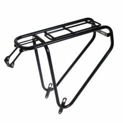 Porte Bagage Noir Charge 35 Kg Vélo Steco