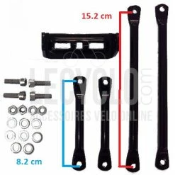 Porte Bagage Noir Charge 35 Kg Vélo Steco 7 Porte Bagage Noir Charge 35 Kg Vélo Steco -Bike Boutique de vente porte bagage noir charge 35 kg velo steco full 4