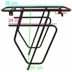 Porte-bagages Arrière Jusqu'à 25 Kg Tublic Slim Steco -Bike Boutique de vente porte bagages arriere jusqu a 25 kg tublic slim steco full 3