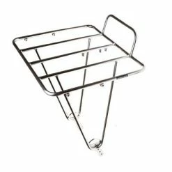 Porte-bagages Avant Argent Pour Vélo FrontiÚre - BLB