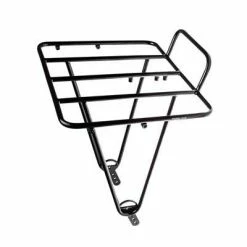 Porte-bagages Avant Noir Pour Vélo FrontiÚre - BLB