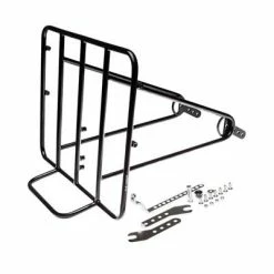 Porte-bagages Avant Noir Pour Vélo Frontière - BLB 10 Porte-bagages Avant Noir Pour Vélo Frontière - BLB -Bike Boutique de vente porte bagages avant noir pour velo frontiere blb full 5