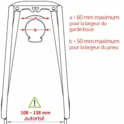 Porte Bagages Vélo Avant Racktime Topit Evo 26 à 28 Pouces -Bike Boutique de vente porte bagages velo avant racktime topit evo 26 a 28 pouces full 4