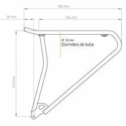 Porte Bagages Vélo Avant Racktime Topit Evo 26 à 28 Pouces -Bike Boutique de vente porte bagages velo avant racktime topit evo 26 a 28 pouces full 5