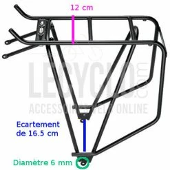 Porte Bagages Vélo Cargo Charges Lourdes Tubus -Bike Boutique de vente porte bagages velo cargo charges lourdes tubus full 6