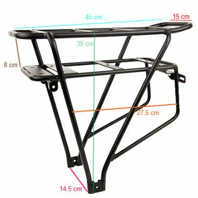 Brandless Porte-bagages Vélo électrique Avec Emplacement Batterie 2 Brandless Porte-bagages Vélo électrique Avec Emplacement Batterie – Image 2
