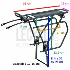 ZEFAL Porte-bagages Vélo Frein à Disque 26-29 Pouces Raider R70 Zéfal -Bike Boutique de vente porte bagages velo frein a disque 26 29 pouces raider r70 zefal full 3
