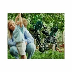 Siège Vélo Enfant Arrière Sur Porte-bagages Urban Iki Bio Momigara -Bike Boutique de vente porte bebe velo vert urban iki bio porte bagages