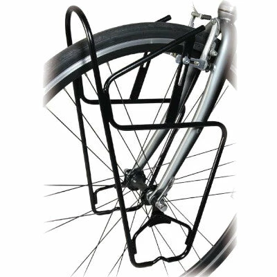 Porte-sacoches Avant Sur Fourche Rigide Et Frein V-brake Minoura 2 Porte-sacoches Avant Sur Fourche Rigide Et Frein V-brake Minoura – Image 2