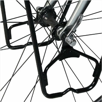 Porte-sacoches Avant Sur Fourche Rigide Et Frein V-brake Minoura 4 Porte-sacoches Avant Sur Fourche Rigide Et Frein V-brake Minoura – Image 4