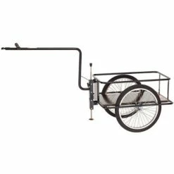 Remorque Der Roland 90L Sur Tige De Selle Avec Béquille