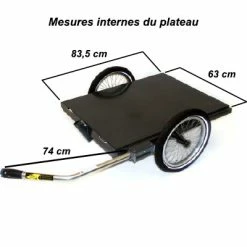 Remorque Pour Vélo Roland Trolley M -Bike Boutique de vente remorque pour velo roland trolley m full 5