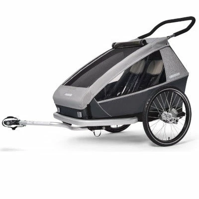 Remorque Vélo 2 Enfants Avec Suspension Kid Keeke 2 Croozer 1 Remorque Vélo 2 Enfants Avec Suspension Kid Keeke 2 Croozer