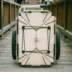 Remorque Vélo Bois Avec Coffre Modulable Flos 2425 Carette -Bike Boutique de vente remorque velo carette flos 2