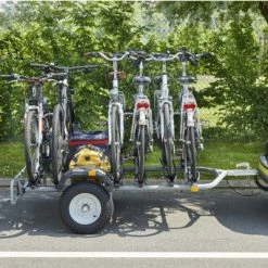 Remorque Vélo Pour 6 Vélos Et Bagages Titan 6 Mottez -Bike Boutique de vente remorque velo pour 6 velos et bagages titan 6 mottez full 3