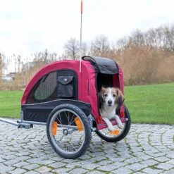 Remorque Vélo Pour Chien De Moins De 22 Kg - Trixie -Bike Boutique de vente remorque velo pour chien de moins de 22 kg trixie full 4