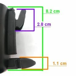 Repose Pied Pour Siège Vélo Enfant Hamax Kiss Et Sleepy -Bike Boutique de vente repose pied pour siege velo enfant hamax kiss et sleepy full 4