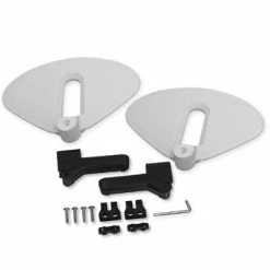 POLISPORT Reposes Pieds Blancs Sur Haubans De Vélo Enfant Guppy Junior -Bike Boutique de vente reposes pieds blancs sur haubans de velo enfant guppy junior full 3