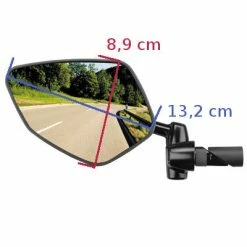 Busch-mueller Rétroviseur Gauche Vélo Cycle Star E Pour VAE Busch & Muller -Bike Boutique de vente retroviseur gauche velo cycle star e pour vae busch muller full 3