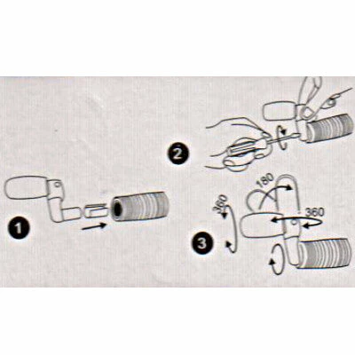 Brandless Rétroviseur Vélo Sur Embout De Guidon 6 Brandless Rétroviseur Vélo Sur Embout De Guidon – Image 6