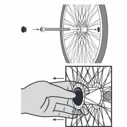 Roue 20 Pouces Pour Remorque Vélo Y-Frame Carry Freedom -Bike Boutique de vente roue 20 pouces pour remorque velo y frame carry freedom 2