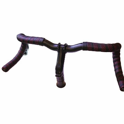 Ergotec-Humpert Rubans De Cintre Vélo Avec Gel Sanremo Ergotec - Noir Et Rouge 3 Ergotec-Humpert Rubans De Cintre Vélo Avec Gel Sanremo Ergotec - Noir Et Rouge – Image 3