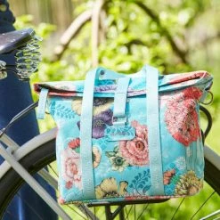 Sac à Main Vélo Bleu Guidon Ou Porte-bagage Bloom Field Basil -Bike Boutique de vente sac a main velo bleu guidon ou porte bagage bloom field basil full 5