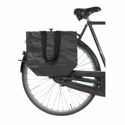 Sac Cabas Sur Porte Bagages Arrière Bikezac 2.0 Cobags -Bike Boutique de vente sac cabas cobags noir