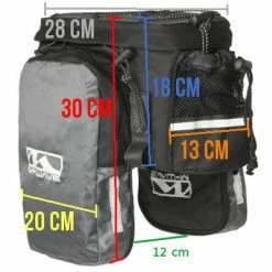 M-Wave Sacoche Avec Extensions Sur Porte Bagage Vélo Auto Agrippante -Bike Boutique de vente sacoche avec extensions sur porte bagage velo auto agrippante full 6