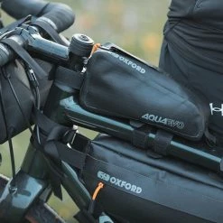 Sacoche Tube Horizontal Pour Le Bikepacking 1.5 L Aqua Evo Adventure Oxford -Bike Boutique de vente sacoche cadre oxford aqua 1.5L 5