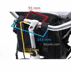 Sacoche De Guidon 8L Avec Porte-carte Mali Basil -Bike Boutique de vente sacoche de guidon 8l avec porte carte mali basil full 6