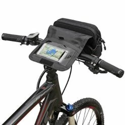 Sacoche De Guidon SmartBag Touch Compatible Fixation Klickfix -Bike Boutique de vente sacoche de guidon smartbag touch compatible fixation klickfix full 4