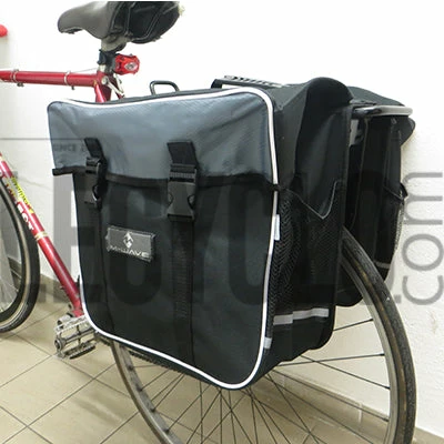 M-Wave Sacoche Double Pour Vélo Day Tripper 6 M-Wave Sacoche Double Pour Vélo Day Tripper – Image 6