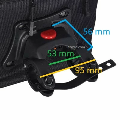 Sacoche étanche Sur Guidon Vélo T8 8 Litres Oxford 4 Sacoche étanche Sur Guidon Vélo T8 8 Litres Oxford – Image 4