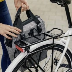 Sacoche Porte-bagages Reisenthel X Klickfix Roomy GT Gris -Bike Boutique de vente sacoche porte bagages reisenthel x klickfix roomy gt gris full 4