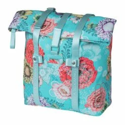Sacoche Vélo Arrière Shopper Basil Bloom Field Bleu Ciel 20L