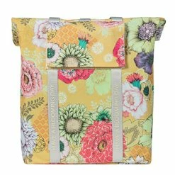 Sacoche Vélo Arrière Shopper Basil Bloom Field Jaune Miel 20L -Bike Boutique de vente sacoche velo arriere shopper basil bloom field jaune miel 20l full 3